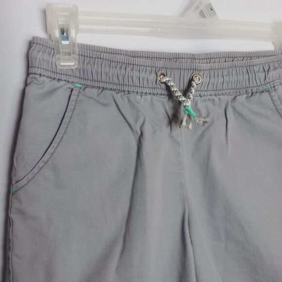 ⭐ Cat & Jack Boys Elastic Waist Drawstring Pull On Cotton Shorts Pockets Lg - Picture 3 of 5
